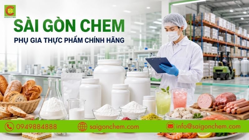 Phụ gia thực phẩm Sài Gòn Chem