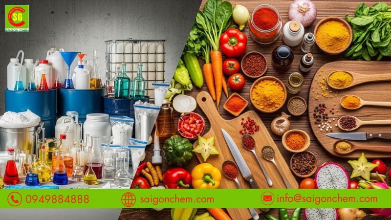 Các sản phẩm hóa chất và phụ gia thực phẩm
