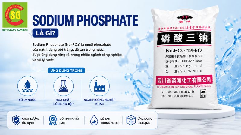 Tìm hiểu về sodium phosphate là gì