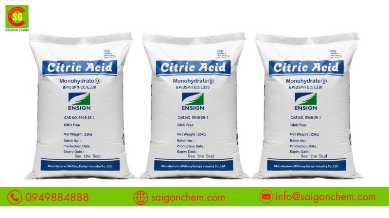 Giới thiệu về phụ gia tạo độ chua Citric Acid