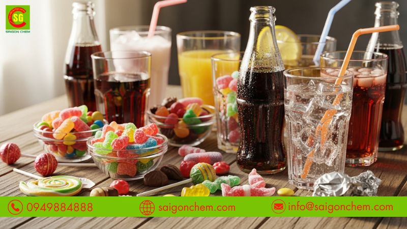 Ứng dụng tạo độ chua trong thực phẩm v&agrave; đồ uống