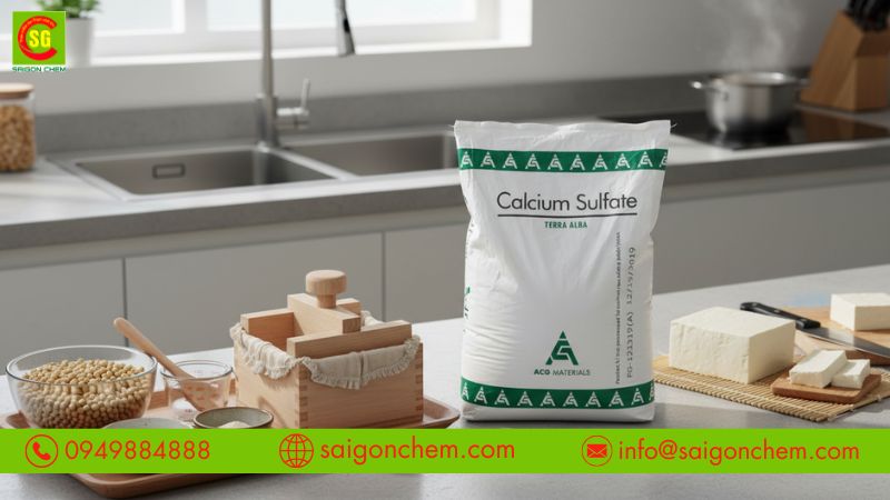 Một số ưu điểm nổi bật của thạch cao sử dụng trong thực phẩm
