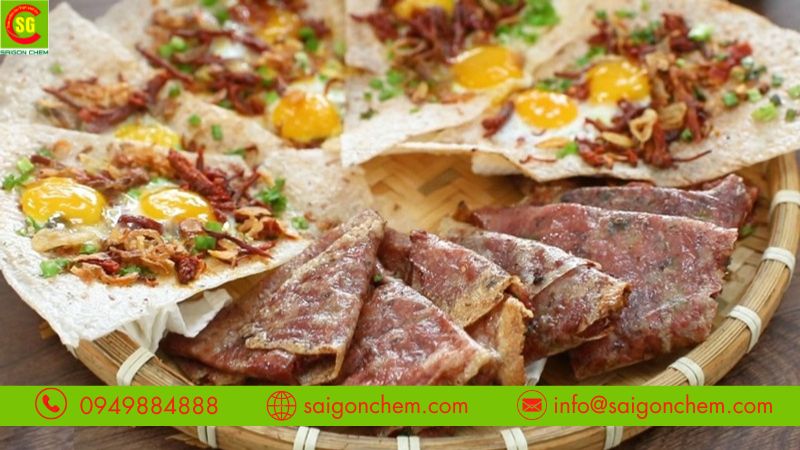 Chất bảo quản bánh tráng giúp giữ màu trắng tự nhiên