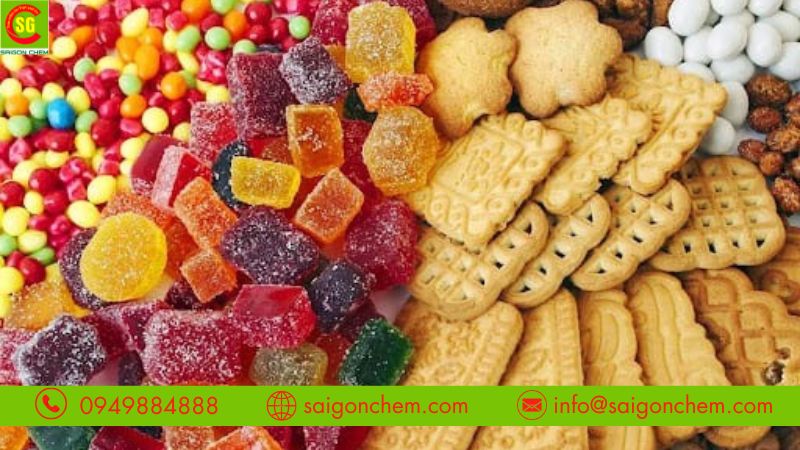Phụ gia bánh kẹo giúp kéo dài thời hạn sử dụng