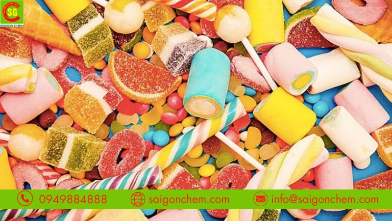 Phụ gia bánh kẹo giúp sản phẩm hấp dẫn