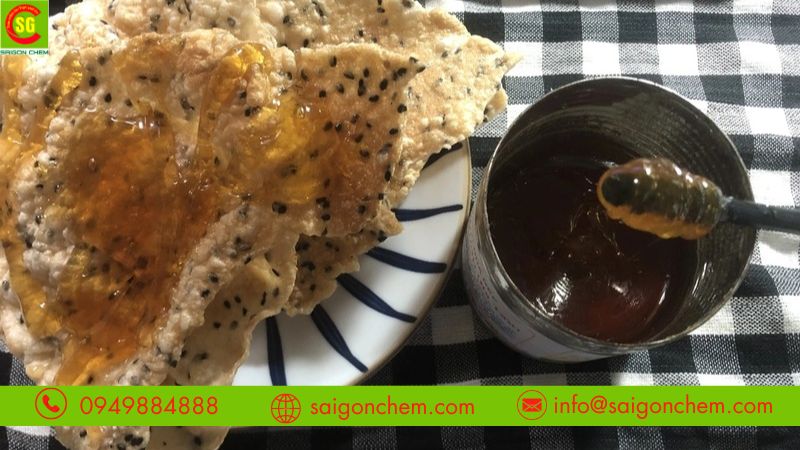 mạch nha giúp giữ ẩm và tạo màu tự nhiên