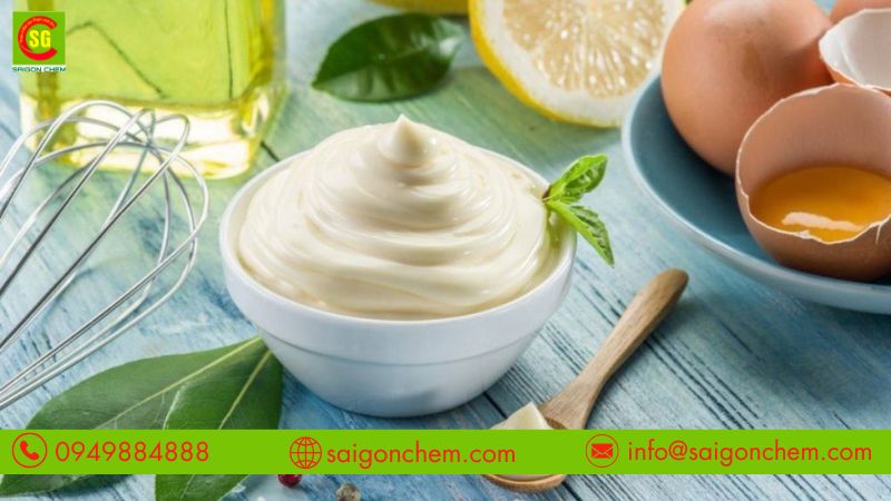 Ứng dụng chất tạo đặc Xanthan Gum làm sốt mayonnaise