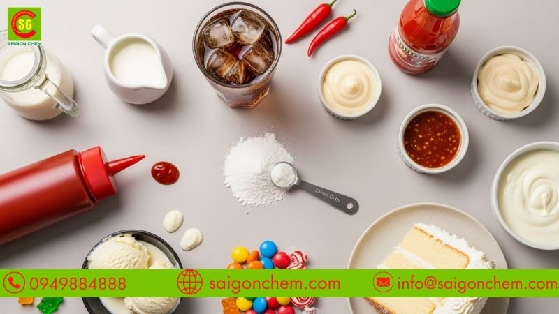 Ứng dụng xanthan gum trong thực phẩm v&agrave; đồ uống