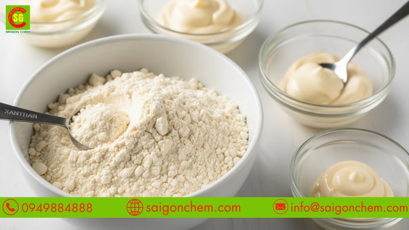 Hướng dẫn liều lượng sử dụng Xanthan Gum