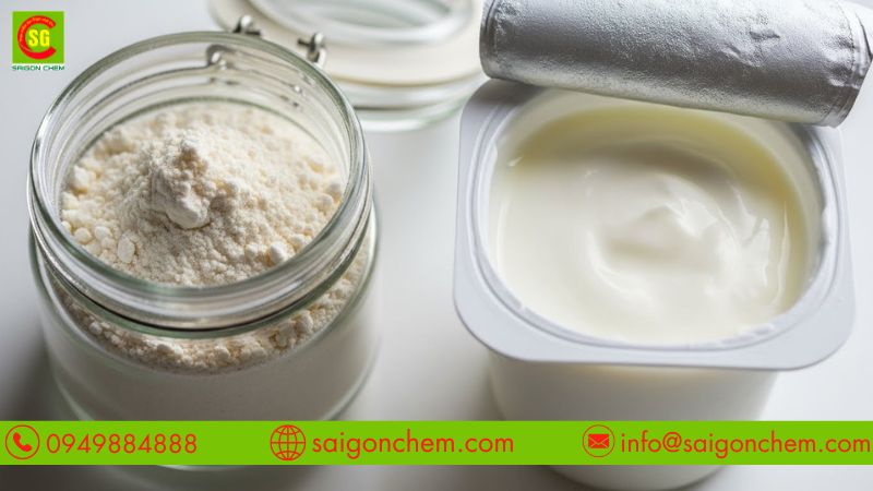 Xanthan Gum h&ograve;a tan tốt với c&aacute;c nguy&ecirc;n liệu