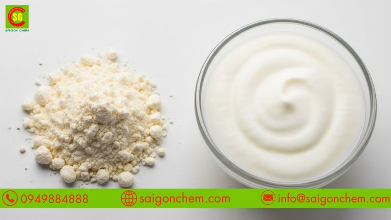Xanthan Gum tạo s&aacute;nh cho sữa chua