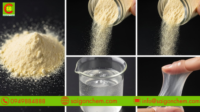 Ứng dụng của Xanthan Gum trong nhiều sản phẩm thực phẩm kh&aacute;c