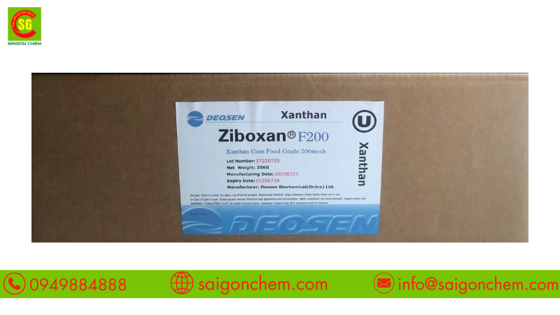 Xanthan Gum dạng bột – phụ gia tạo sánh E415 trong thực phẩm