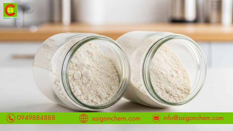 C&ocirc;ng dụng của xanthan gum v&agrave; guar gum trong thực phẩm