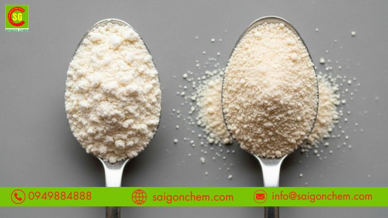 Sử dụng đ&uacute;ng liều lượng để đảm bảo kết cấu đồng nhất