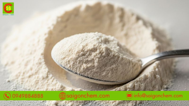 C&ocirc;ng dụng của Xanthan Gum l&agrave; tạo độ s&aacute;nh cho thực phẩm