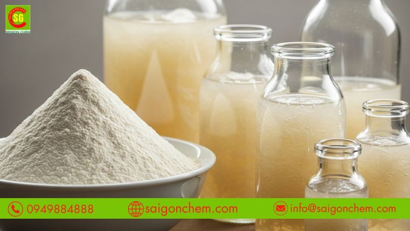 Lưu &yacute; sử dụng Xanthan Gum đ&uacute;ng kỹ thuật