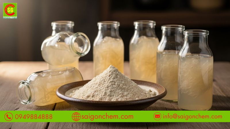 Ứng dụng chất ổn định E415 trong c&aacute;c loại nước yến