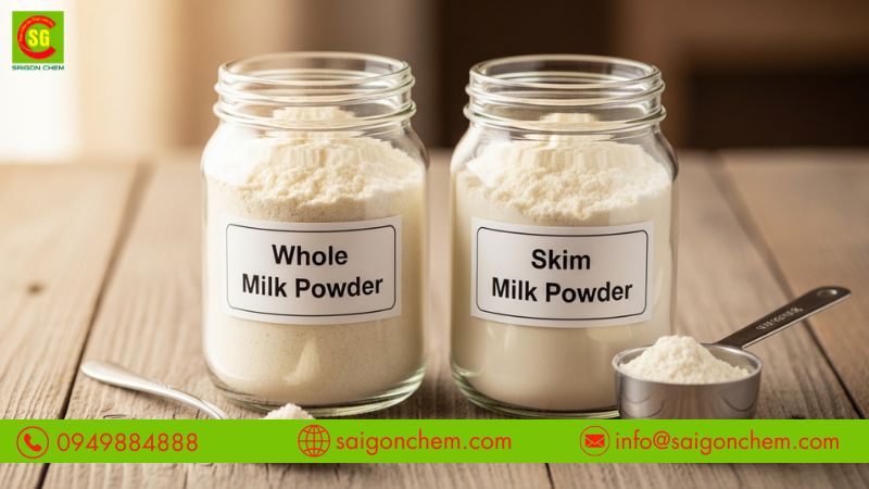 Đặc điểm nổi bật của Whole Milk Powder v&agrave; Skim Milk Powder