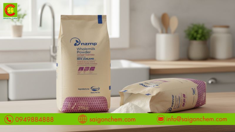 Bảo quản Whole Milk Powder nơi khô ráo thoáng mát