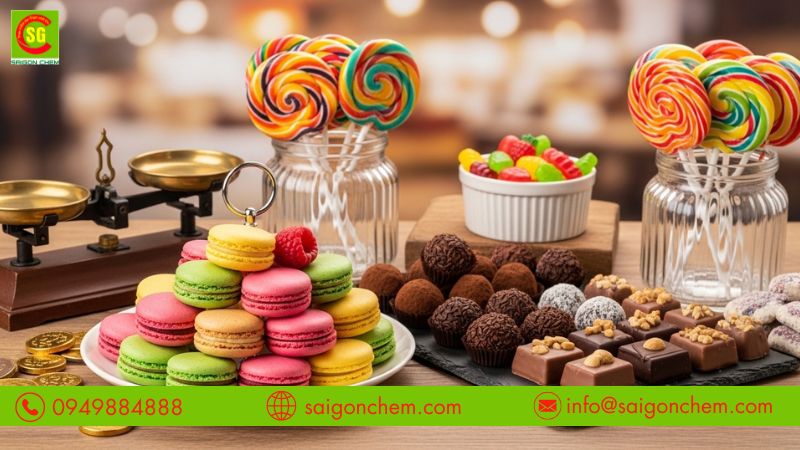 Ứng dụng Whole Milk Powder trong các loại bánh kẹo