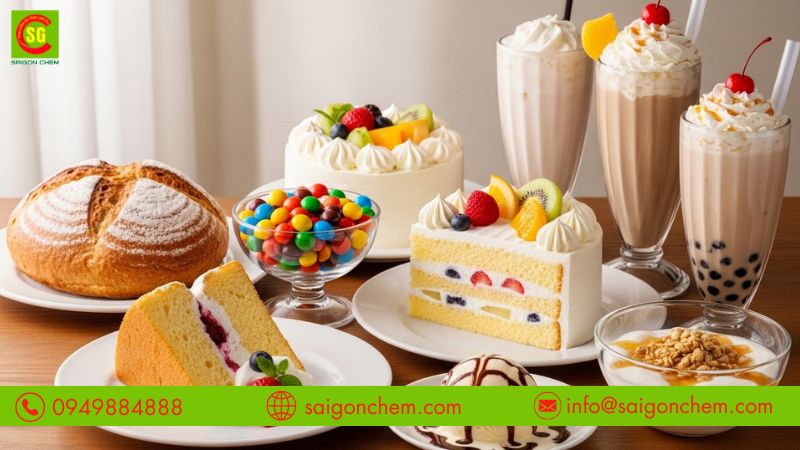 Ứng dụng bột sữa b&eacute;o nguy&ecirc;n kem trong thực phẩm v&agrave; đồ uống