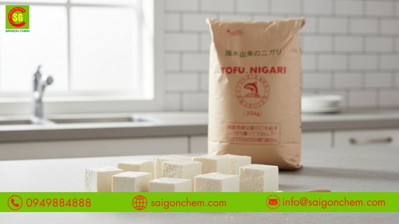 Chọn mua nigari làm đậu hũ đúng giúp ổn định sản xuất