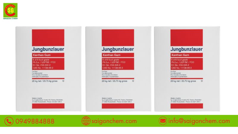 Xanthan gum 1kg có khả năng tạo độ sánh cao