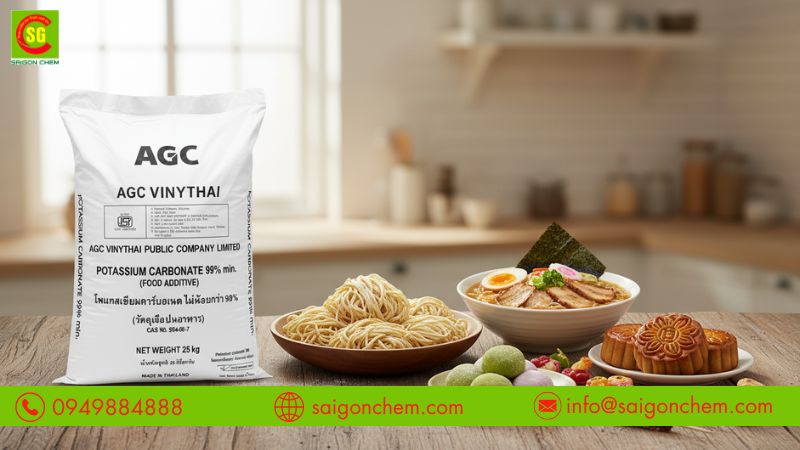 C&ocirc;ng dụng kali carbonate gi&uacute;p cải thiện chất lượng thực phẩm