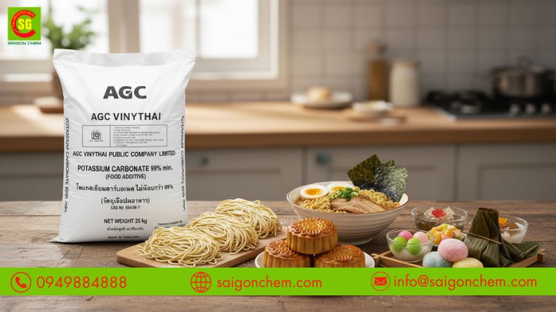 Ứng dụng kali carbonate trong nhiều ng&agrave;nh thực phẩm