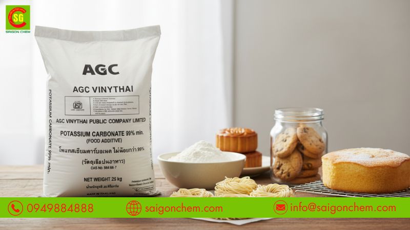 K2CO3 cải thiện cấu tr&uacute;c v&agrave; hỗ trợ qu&aacute; tr&igrave;nh chế biến