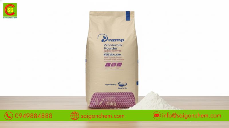 Bột sữa nguy&ecirc;n kem c&oacute; độ b&eacute;o cao dễ h&ograve;a tan