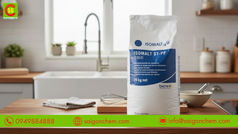 Isomalt thực phẩm l&agrave; đường ăn ki&ecirc;ng &iacute;t calo vị ngọt dịu