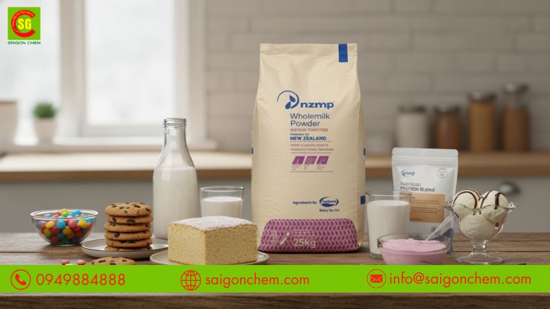 Lưu &yacute; khi sử dụng WMP thay thế sữa tươi