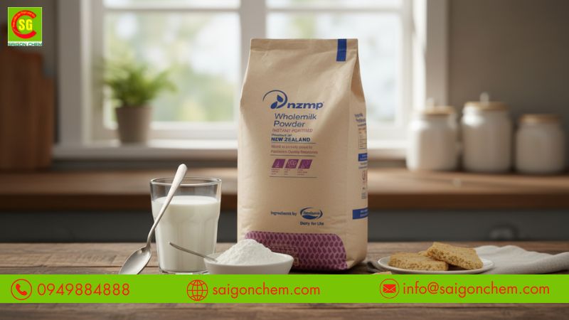 Whole milk powder gi&uacute;p thay thế sữa tươi hiệu quả