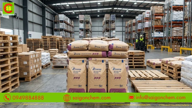 Kiểm tra chất lượng bột sữa trước khi lựa chọn