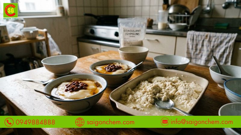 Những lỗi phổ biến trong quá trình tạo đông tào phớ