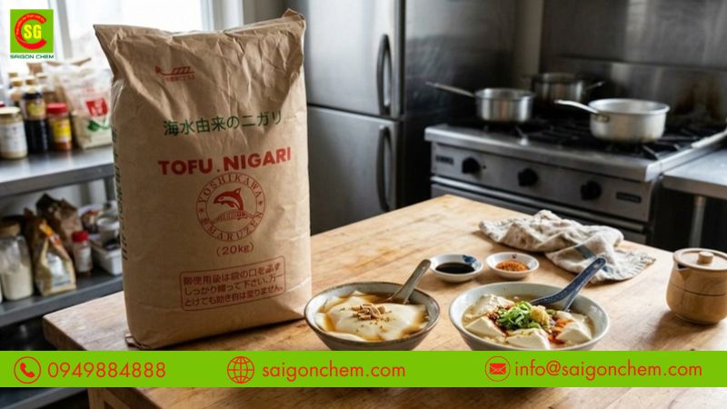 Nigari giúp tào phớ giữ độ mềm và độ ẩm tự nhiên
