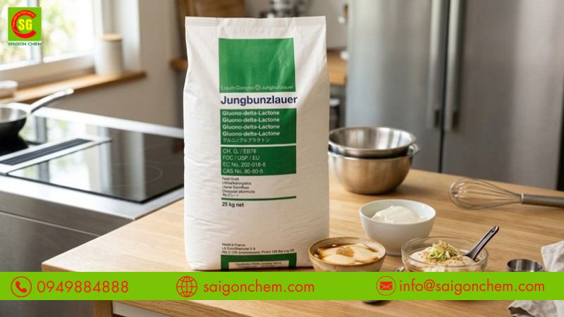 GDL giúp tạo kết cấu mịn, không rỗ bề mặt
