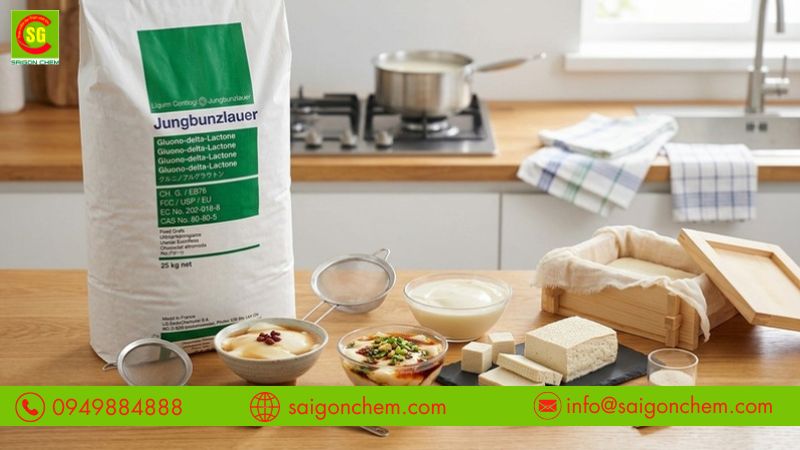 Sử dụng đúng tỷ lệ và nhiệt độ giúp đậu hũ đông ổn định hơn
