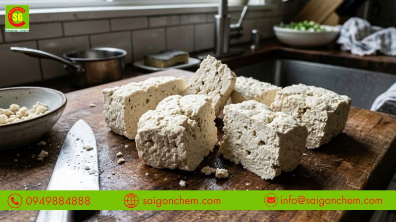 Sai kỹ thuật và tỷ lệ dễ khiến đậu hũ không đông hoặc bị tách nước