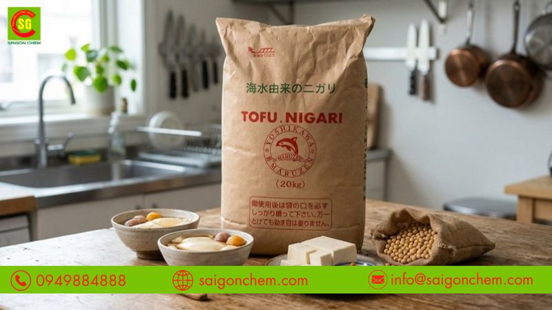 Nigari giúp tạo độ dai nhẹ và hương vị tự nhiên