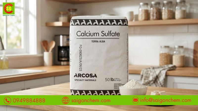 Điều chỉnh tỷ lệ thạch cao thực phẩm ph&ugrave; hợp cho từng loại đậu hũ 