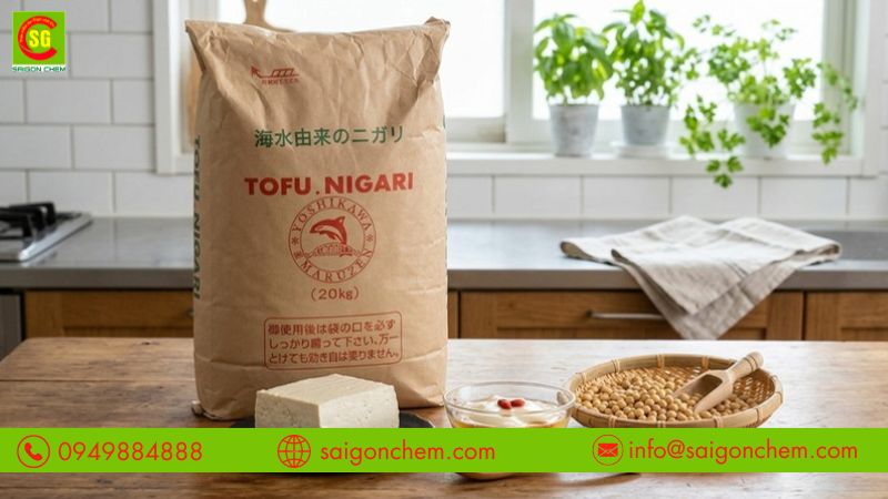 Đậu hũ mềm mịn giữ vị b&eacute;o tự nhi&ecirc;n khi d&ugrave;ng nigari 