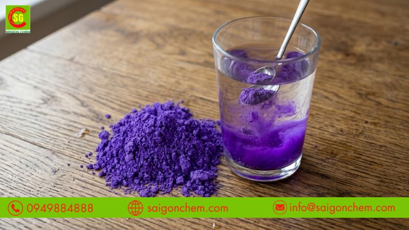 Sử dụng đúng liều lượng để đảm bảo màu sắc hài hòa
