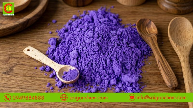 Màu violet mang lại màu sắc ổn định và tăng tính thẩm mỹ