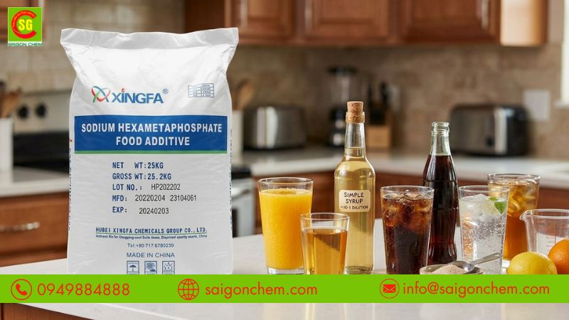 Gi&uacute;p đồ uống ổn định chất lượng v&agrave; hạn chế tạo cặn 