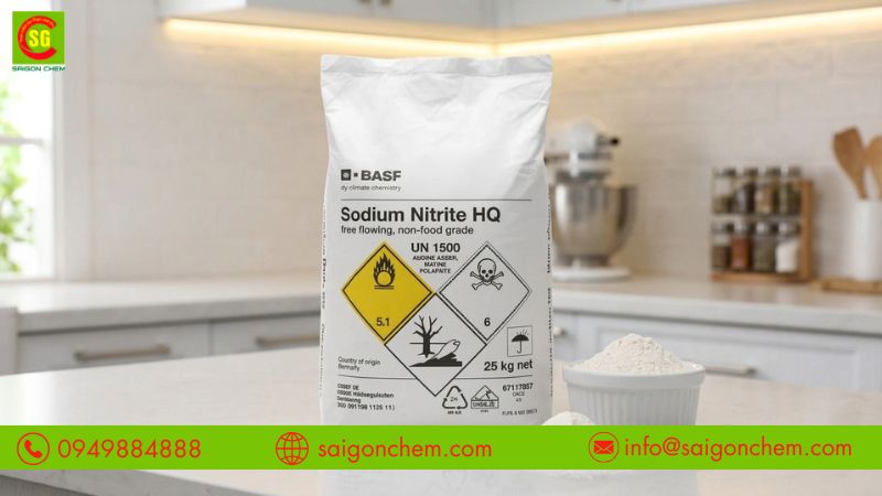 Sodium Nitrite giúp tăng độ an toàn và kéo dài thời gian bảo quản