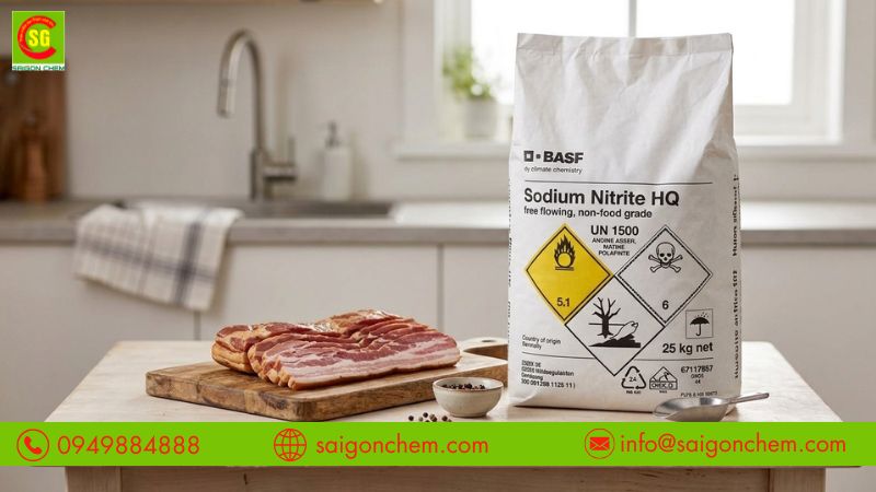 Ổn định màu sắc và tăng khả năng bảo quản cho thịt xông khói