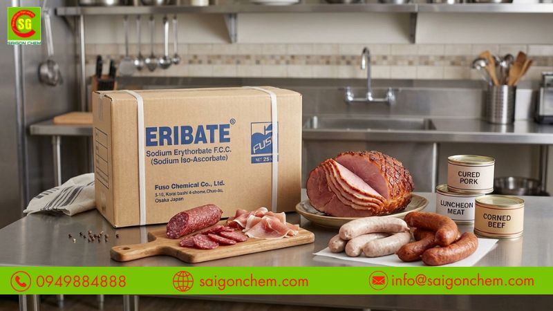 Giúp thịt và thủy sản giữ màu sắc và chất lượng ổn định